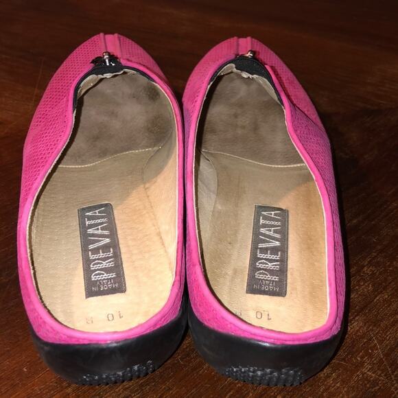 Prevata Comfort Girly Pink Slip On Italian Flats - Picture 4 of 6